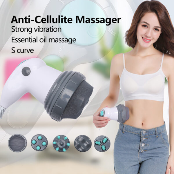 Electric Noiseless Vibration Kneading And Massage Roller Full Body Massager